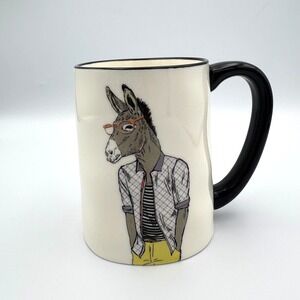 Signature Housewares‎ Donkey Animal Coffee Tea Mug 17.5 Oz